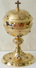 Antique Austrian Silver Ciborium